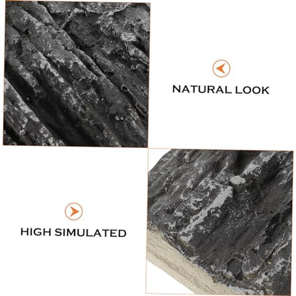 Reptile Tank Background Lightweight Pu Aquarium Backdrop Decoration for Turtle Tanks Easy to Install Scenic for Reptiles