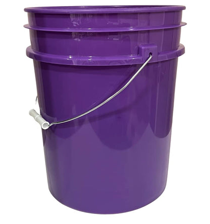 5 Gallon Purple Food Grade Plastic Bucket with Screw on Air Tight Lid- Made in USA (2)
