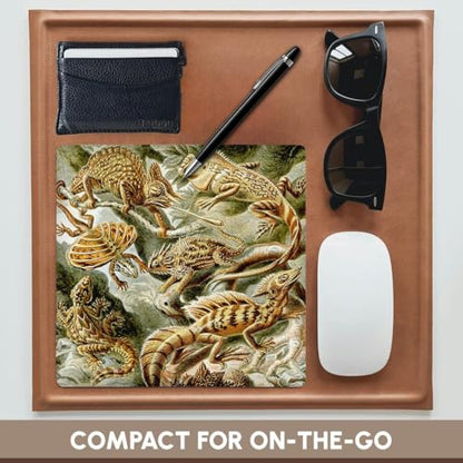 3dRose Lizards and Reptiles Art Print - Reptile Breeds and Species -... - Mouse Pads (mp-365423-1)