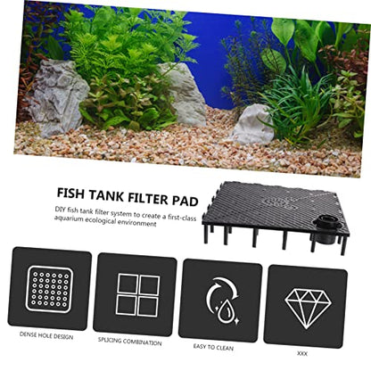 Toddmomy 5pcs Aquarium Isolation Board Supporting Feet for Enhanced Water Permeability for Breeding Betta and Other Fish Easy to Install Divider for Fish Tanks