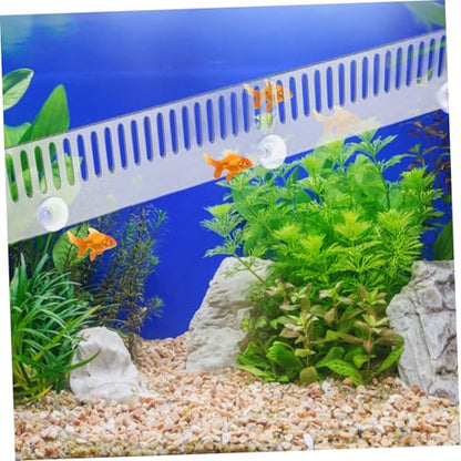 Aquarium Comb Fish Tank Plastic Overflow Simple Design Easy to Clean Abs Material