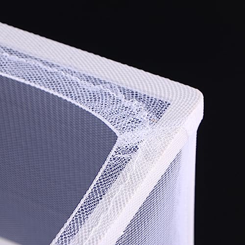 Fish Box- Aquarium Hatchery Net, Fish Breeding Box with Suction Cup for Aquarium Fish Tank (Size L)
