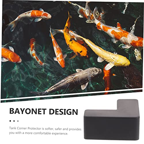 6pcs Soft Corner Guards for Fish Tank Edges -Collision Protectors for Pet Carriers Furniture Safety Right Angle Design Comfortable Touch
