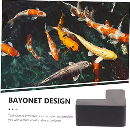 6pcs Soft Corner Guards for Fish Tank Edges -Collision Protectors for Pet Carriers Furniture Safety Right Angle Design Comfortable Touch