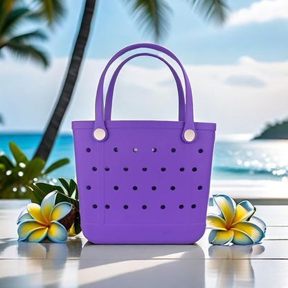 Beach Tote Pool Bags, XL Beach Bag 18.9x13.8x9 Inch|Medium Tote Bag 15x12.6x5.9 Inch|Small Boat Bag 9.25x8.46x4.23 Inch