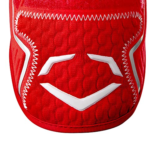 EvoShield Pro-SRZ 2.0 Batter's Elbow Guard - color: Scarlet, size: Small, style: Double Strap