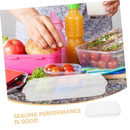 GALPADA 6pcs Food Storage Containers with Soft Lids, Non-stick Bottom Airtight Fridge Boxes for Bacon, Fish, and Cheese Preservation, Reusable Refrigerator Organizer Set for Cold Food