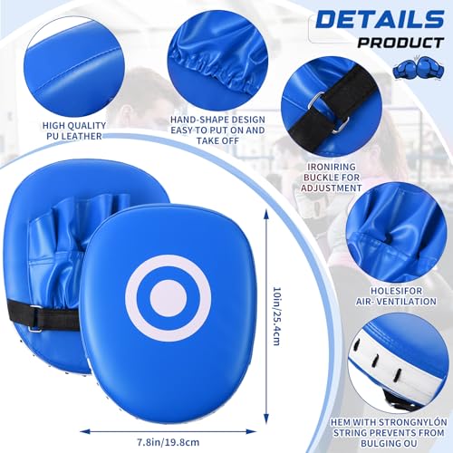 7 in 1 Taekwondo Kick Pad Boxing Training Equipment - color: Blue