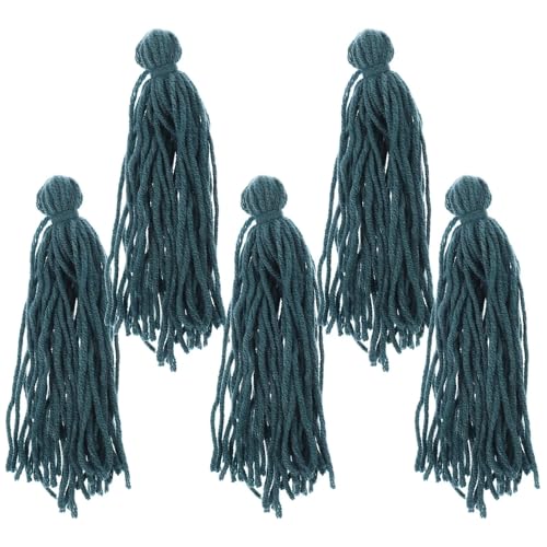 30 Pcs Aquarium Hatchery Spawning Mop – Yarn Breed Bed for Fish, Bucket Adornment & Tank Hideout(Blue) - color: Blue