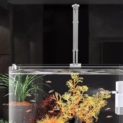 Toddmomy 2pcs Aquarium Light Holder Adjustable, Aquarium Light Riser Fish Tank Led Light Stand Aquarium Lamp Brackets Support for Holder