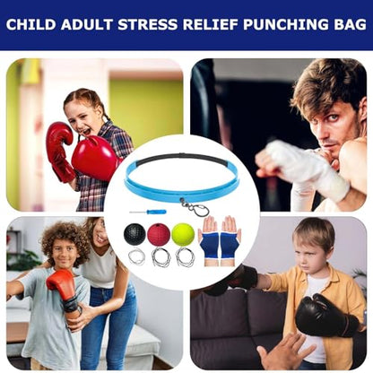 Reflex Ball Adjustable Band Reaction Trainer