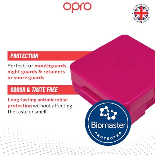 OPRO Mouth Guard Case (Pink) - color: Pink
