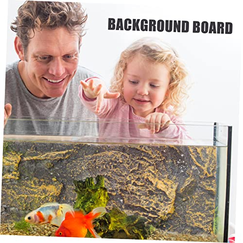 Custom Reptile Tank Decor 3D Terrarium Background Board Natural Background Spider Reptile Aquarium