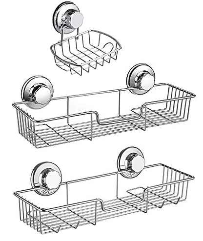 SANNO Powerful Suction Cups Replacement for Shower Caddy, Soap Holder, Robe & Towel Hooks - 8 Suction Cups - style: 8