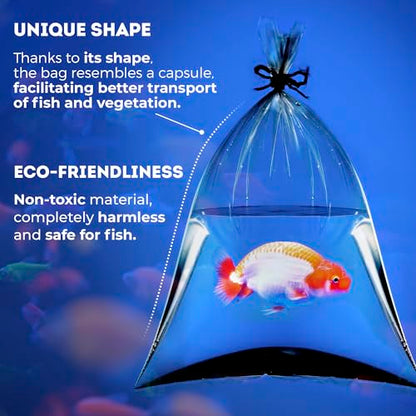 Clear Plastic Fish Bags, 6 x 12 Inch, 2 Mil Poly Bags, Pack of 1000, Unprinted Clear Poly Bag for Aquarium Species Transfer and Transport - style: 6" X 12" / 2 Mil / 1000 Pack