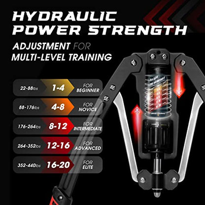 Yes4All Wrist and Forearm Blaster for Grip Strength Training - color: C. Grey