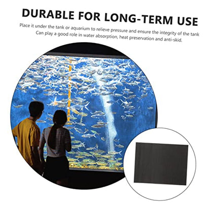 Shockproof Aquarium Pad Non- Fish Tank Mat Thick Base Water Absorbent and Shock-Absorbing for Fish Tank Accessories - size: 60.00X40.00X0.60CM