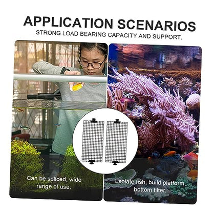 SUPVOX 1set Aquarium Isolation Board High-Transparency Divider Cups for Fish Tanks Easy Installation Material for Fish Breeding and Separation