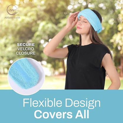 Ice Pack for Neck and Shoulders, Neck Ice Pack Wrap with 2 Reusable Packs - style: Neck Ice Wrap