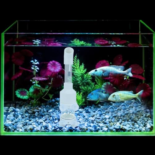 AQ50025 Acrylic Fish Hatchery Transparent Brooding Tube with Suction Cups Air Lifting Incubator for Cichlids Eggs