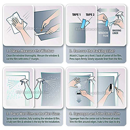 BDF S2M Window Film Clear UV Blocking - 36in X 25ft - size: 36in X 25ft