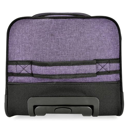 Pacific Gear Duffel Bag with Rolling Wheels - color: Purple, size: 21 inch