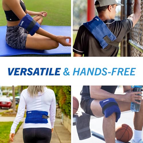 Cryo-Max Cold Pack, 8 Hour Reusable Cold Therapy Ice Pack for Elbows, Knees, Neck + More, Medium, 6" x 12" (1 Count) - size: 1 Count (Pack of 1), style: Medium