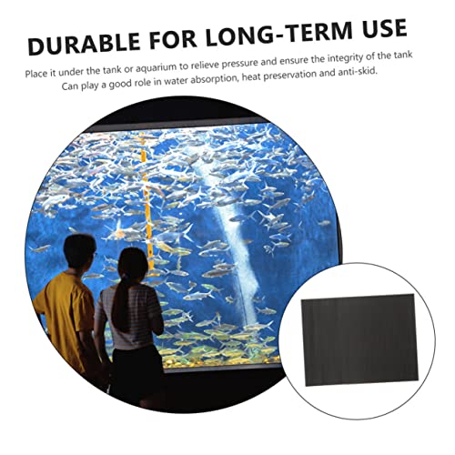 SOLUSTRE 3pcs Aquarium Non- Leveling Mat Thickened Cushion Pad for Fish Tanks Wear-Resistant Aquarium Accessories Protects Fish Habitat
