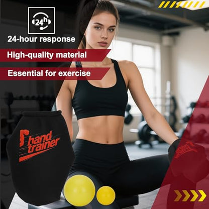 Finger Grip Strengthener, Grip Strength Trainer and Forearm Strengthener - Designed for Enhancing Grip, Finger Exercises, and Wrist Training - color: Black