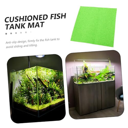 Nonslip Fish Tank Pad Thickened Aquarium Cushioning Mat for Water Absorption Heat Preservation Material for Fish Tanks Protects Integrity of Aquariums