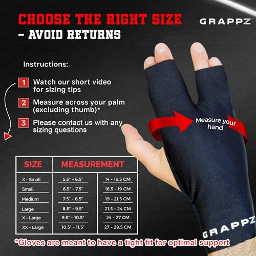 Finger Support Athletic Compression Gloves, Splint Alternative, Unisex L | Athletic Buddy Tape & Trigger Finger Sleeve & Brace, Arthritis Pain Relief & Joint Stabilizer for All Sports - size: Large, style: Original Glove