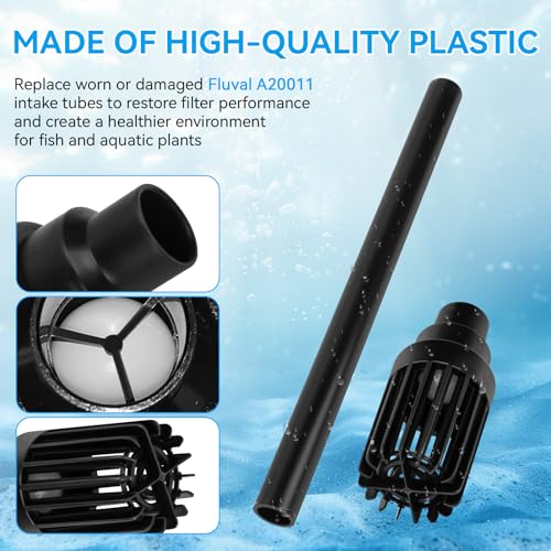 Magluv A20011 Intake Stem with Intake Strainer Fit for Fluval 305/405/306/406 External Filter Fluval Filter Intake Stem Intake Assembly for Fluval Replacement Parts