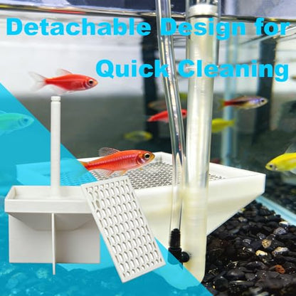 Hatchery Box Accessories for Fluval for Egg-Laying Fish Breeding, Bottom Grid, Viewing Window, Use with Sphagnum Moss