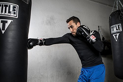 Title Classic Leather Lace Training Gloves 2.0 - Lace Up Boxing Glove, Boxing Competition Gloves, Boxing Sparring Gloves, Boxing Training Gloves, Boxing Bag Gloves, Boxing Gloves - color: Black, size: 14 oz