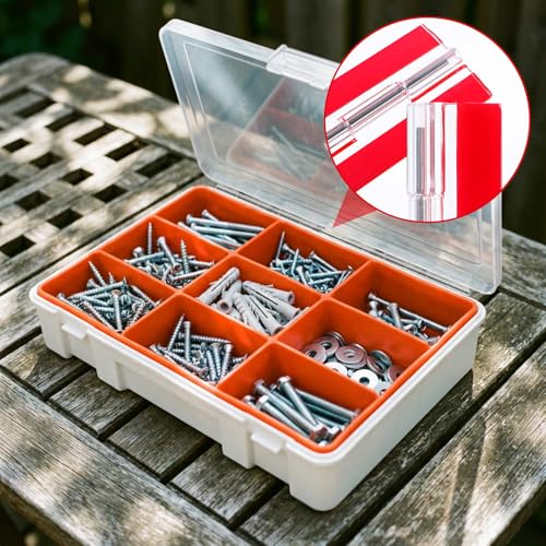 4 Pcs Acrylic Hinge Set, 300 mm Self-Adhesive Continuous Piano Hinge 12" Transparent Plastic Hinges for Aquarium Lid Box Cabinet Drawer Furniture DIY Display Stand