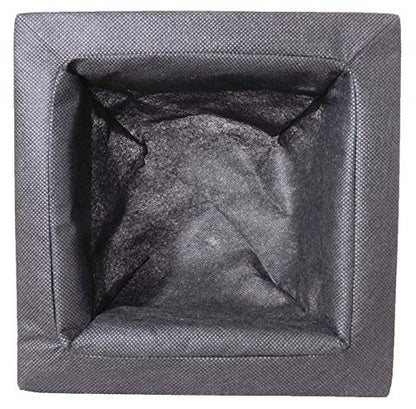 PondH2o Floating Aquatic Water Garden Pond Plant or Flower Fabric Planter Baskets, 10" Square & 14" Round, Aquaponics, Hydroponics | Value 2 Pack
