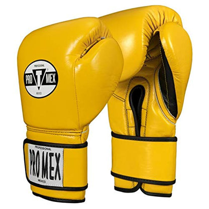 Pro Mex Professional Training Gloves V 3.0 - color: Yellow, size: 12 oz