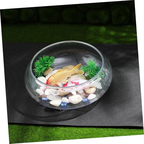 LIOOBO Shockproof Fish Tank Mat Non Slip Aquarium Pad Thick Durable Household Tank Cushion Reduces Stress and Protects Integrity of Your Aquarium