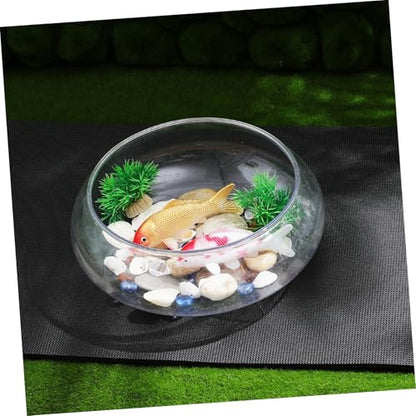 LIOOBO Shockproof Fish Tank Mat Non Slip Aquarium Pad Thick Durable Household Tank Cushion Reduces Stress and Protects Integrity of Your Aquarium