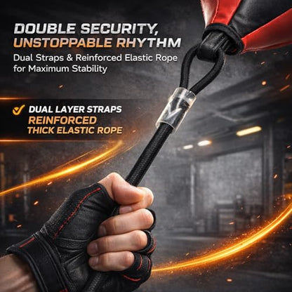 TARSHYRY Double End Bag Boxing Ball,PU Leather Double End Punching Bag Boxing Striking Improve Reflexes, Fast Speed Hanging Boxing Ball for Training, TARSHYRYzinw1pgkq0