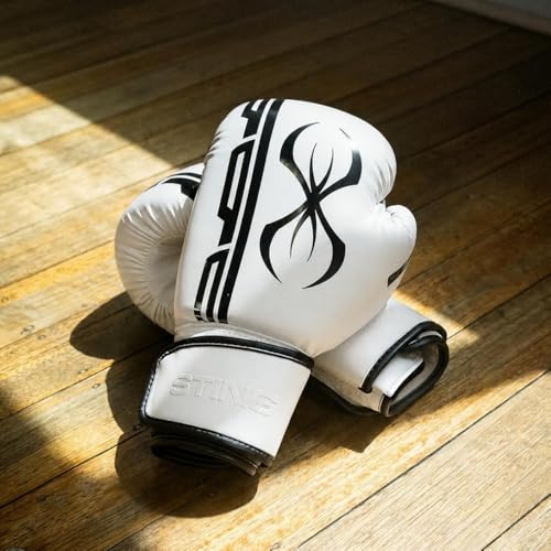 STING Armaplus Boxing Gloves - color: White, size: 10 Oz