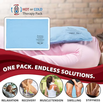 Reusable Hot & Cold Therapy Pack for Knee, Back & Shoulder Pain, XLarge - size: XLarge- 12.5 x 18.5 Inch