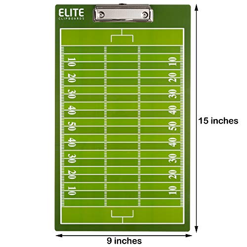 Dry Erase Coaches Clipboards | Basketball, Baseball, Soccer, Football, Hockey, Volleyball, Lacrosse - style: Football