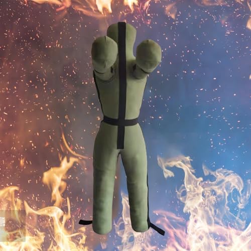 MMA Grappling Dummy Unfilled Training Bag for Judo and Karate, 180cm Green