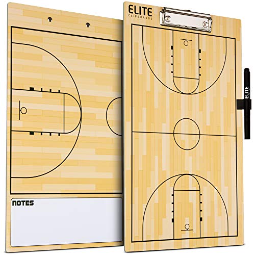 Dry Erase Coaches Clipboards | Basketball, Baseball, Soccer, Football, Hockey, Volleyball, Lacrosse - style: Basketball