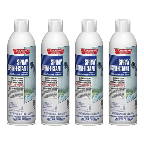 Champion Sprayon 5157 Surface Care Spray, 16.5 oz. (Pack of 4)