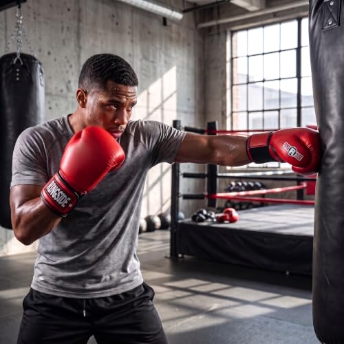 Ringside Extreme Fitness Boxing Training Bag Gloves - color: Red, size: Standard