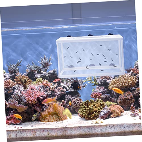 BESPORTBLE 2pcs Fish Breeder Net for Aquarium Hatchery Incubator Cups for Fry Isolation and Increased Survival Rate Fish Tanks