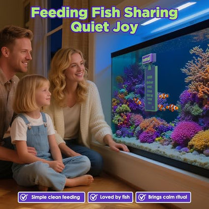Magnetic Seaweed Feeder, Swinging Motion Nori Feeder, Seaweed Clip for Tangs Angels Freshwater and Shrimp Tanks (Green & Purple) - color: GREEN & PURPLE