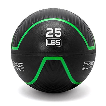 FringeSport Indestructible Medicine Ball/Ultra Durable Weighted Medicine Ball for Slamballs, Wallballs, and WODs